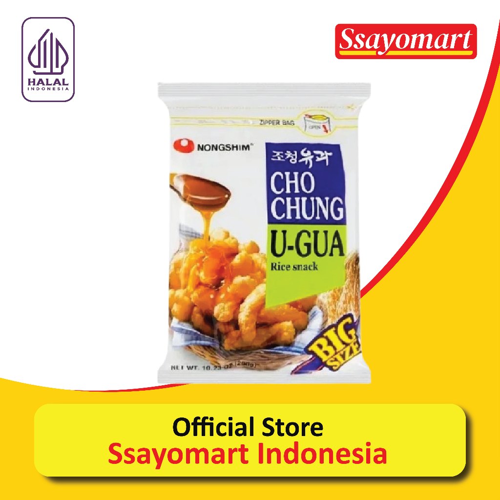 

Nongshim Chochung U-Gua Rice Snack/Makanan Ringan Rasa Beras 80gr