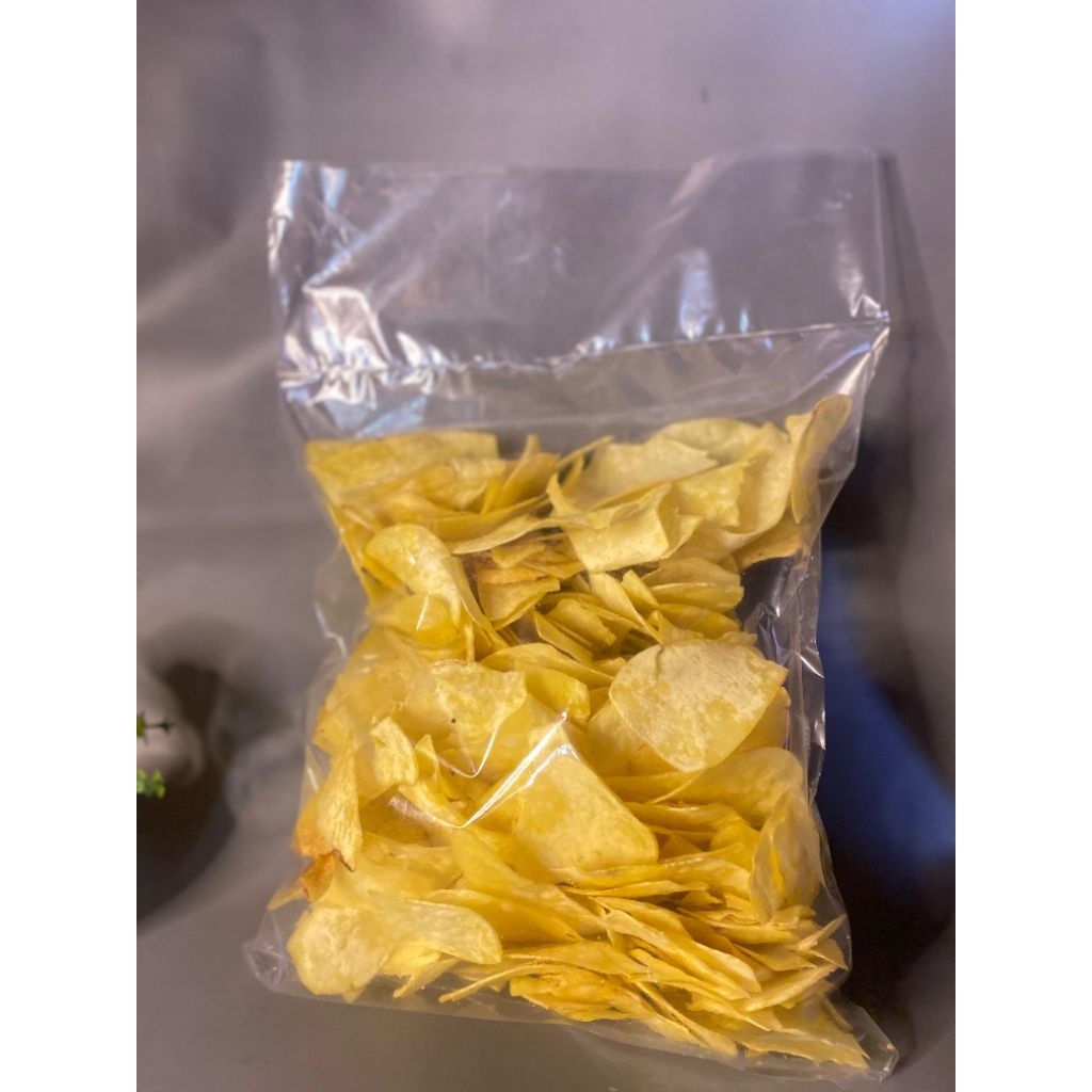 

500 gram Keripik TALAS RENYAH ASIN DAN GURIH BERKUALITAS PREMIUM CEMILAN TRADISIONAL SNACK FOOD