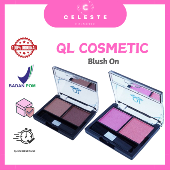 𝑪𝑬𝑳𝑬𝑺𝑻𝑬- QL COSMETIC | Ql Cosmetic Blush On 03 &05