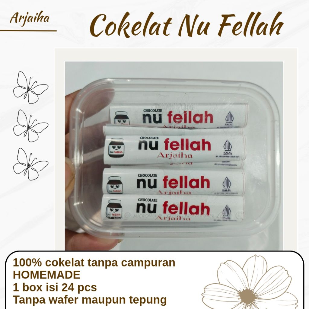 

Cokelat Viral Bukan Silverqueen Isi 24 Pcs "Nu Fellah