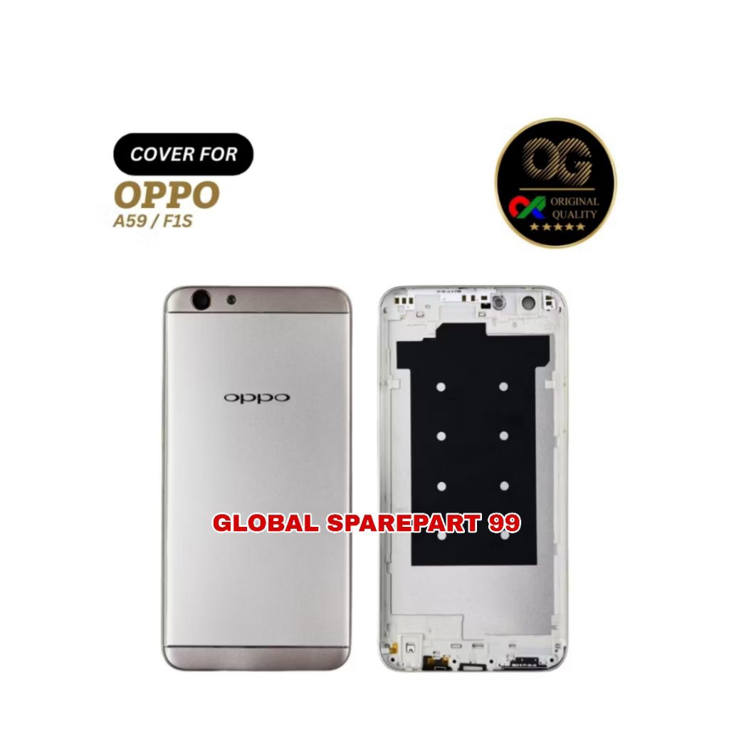 BACKDOOR BACK COVER OPPO A59 / OPPO F1S ORIGINAL BACKDOOR PENUTUP BATERAI BAGIAN BELAKANG