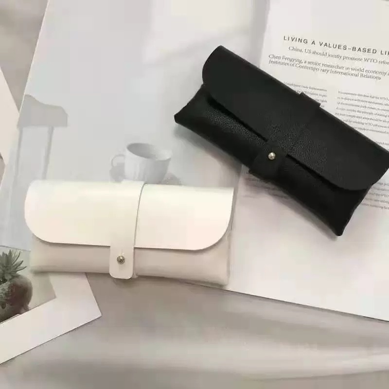 Tempat kacamata kulit Tas kacamata kulit portabel   AA