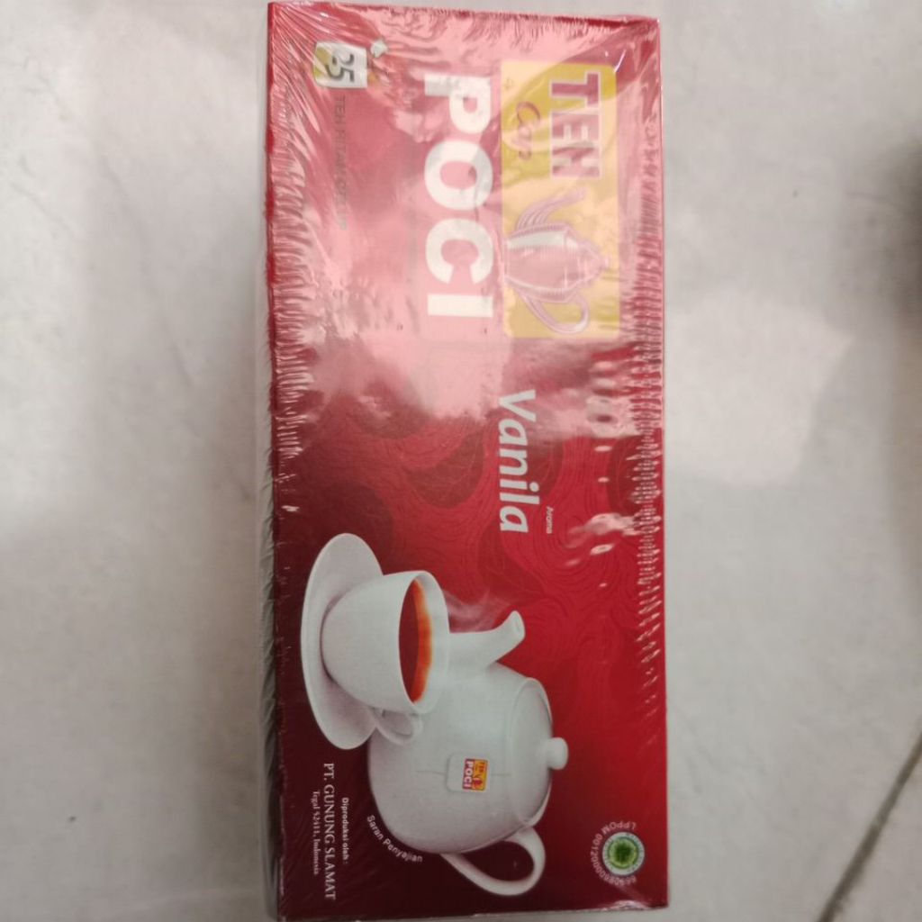 

Promo Teh Poci hitam Celup Vanila 1 kotak isi 25pcs