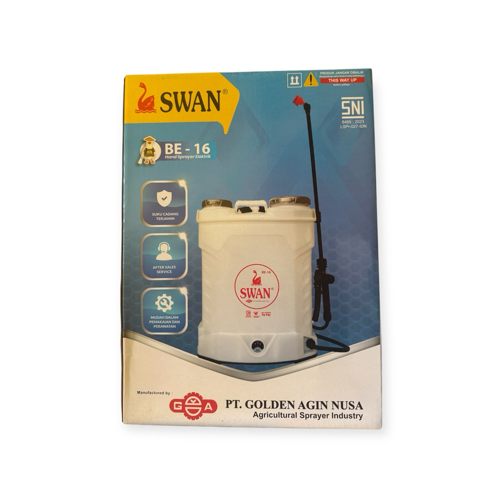 Tanki Sprayer Elektrik Mesin Semprot Swan BE - 16 Liter