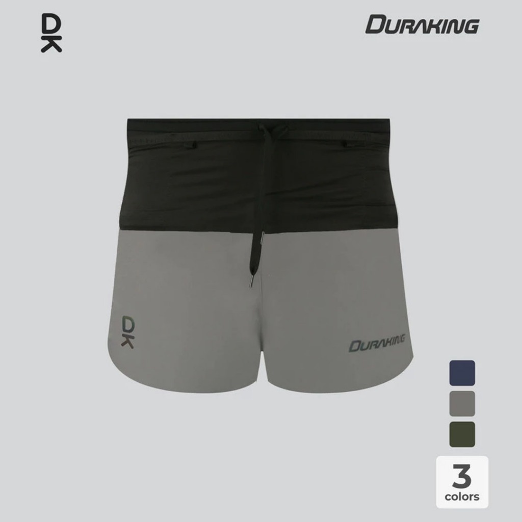 DURAKING Celana Lari Wanita Aerotrack Woman Grey Running Short
