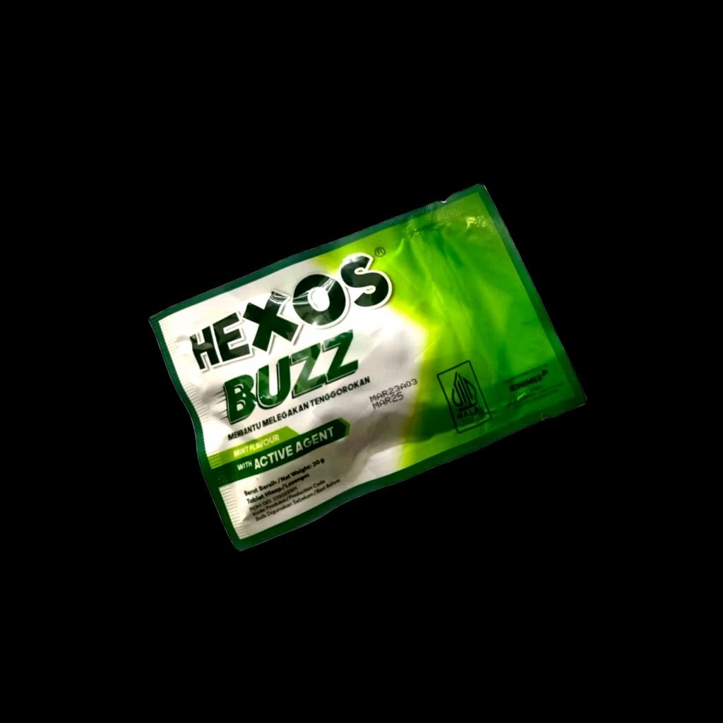 

Hexos Buzz Tablet Hisap Rasa Mint