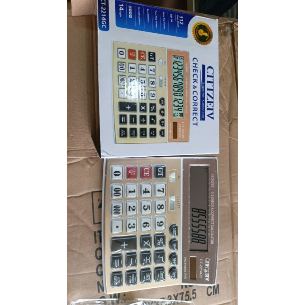 

KALKULATOR CITTZEIV CT 2214 GC, 14 DIGIT