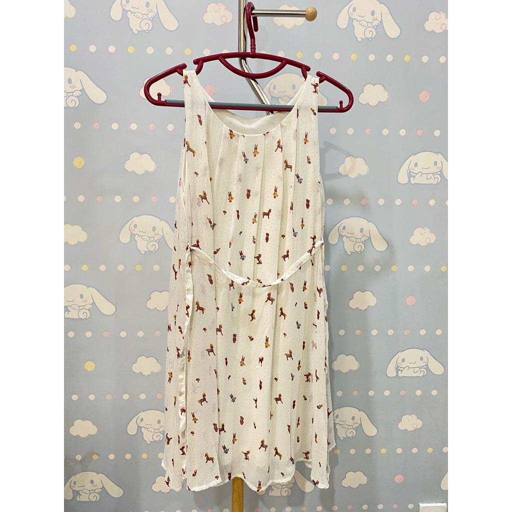 PRELOVED Mini Dress Chiffon