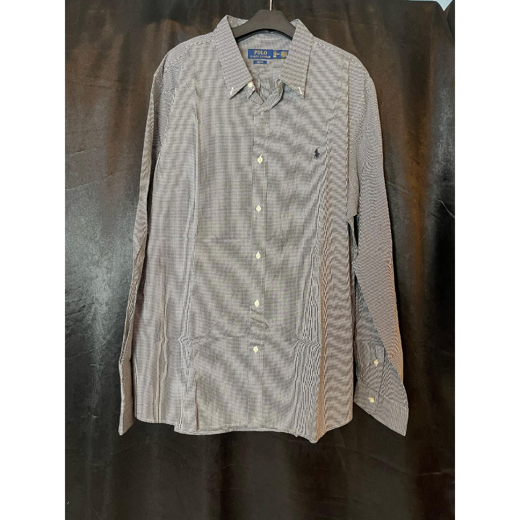 KEMEJA POLO RAPLH LAUREN COTTON FLANNEL KOTAK KOTAK