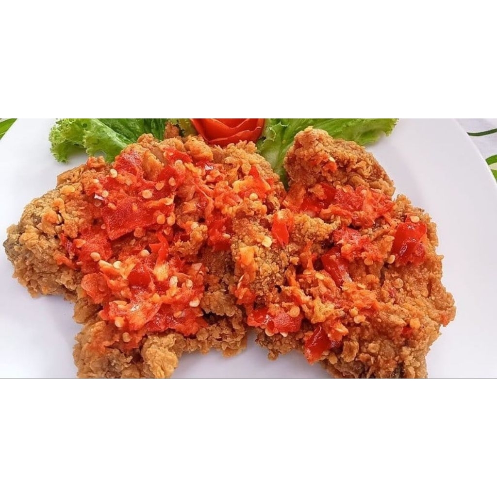 

[MAKANAN HALAL]|MOMMY FALISHA|AYAM GORENG SAMBAL MERAH|PENGIRIMAN INSTANT|