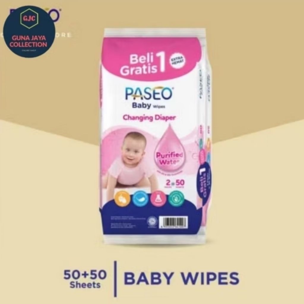 Paseo Wipes - Tisu Basah Paseo