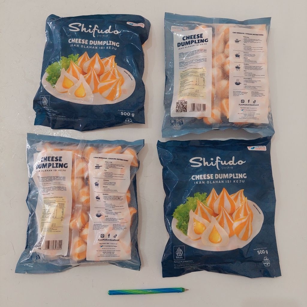 

Cheese Dumpling & Chicken Dumpling Shifudo 500 gr