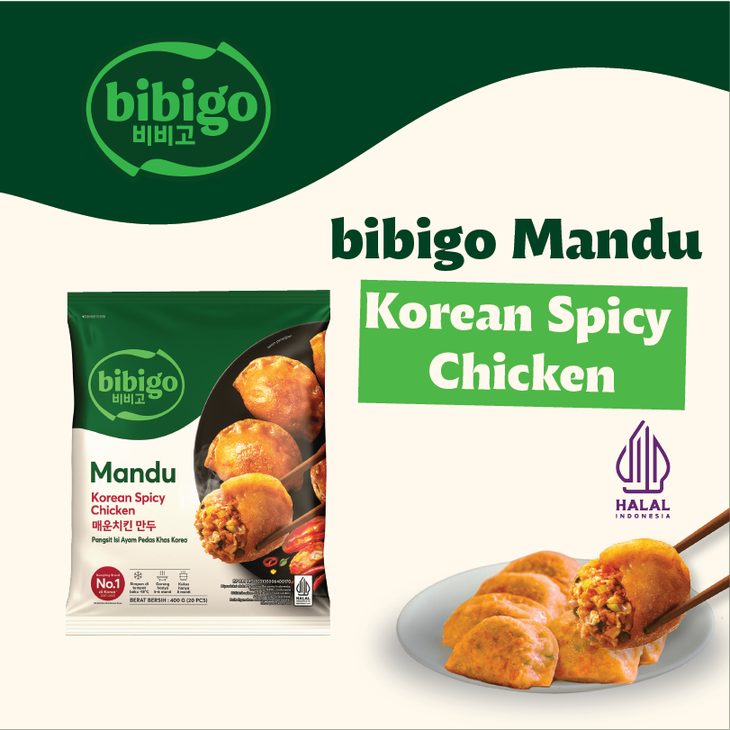 

bibigo - Mandu Korean Spicy Chicken 400 Gram