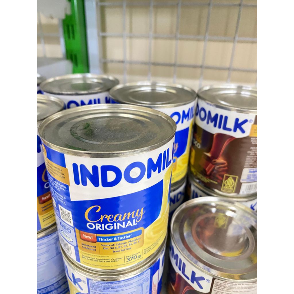 

Susu Kental Manis Indomilk Kaleng 370g Rasa Cokelat dan Creamy original