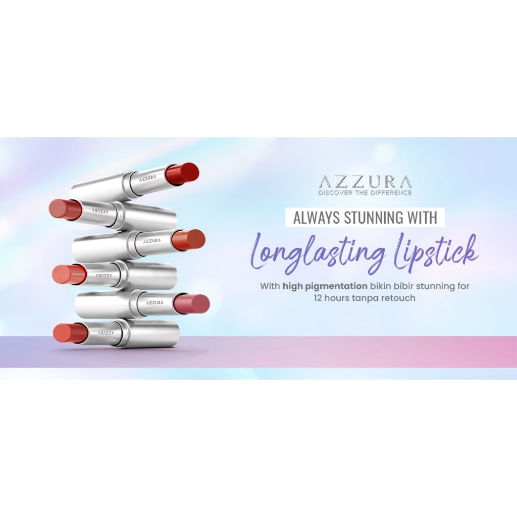 Azzura Long Lasting Lipstik