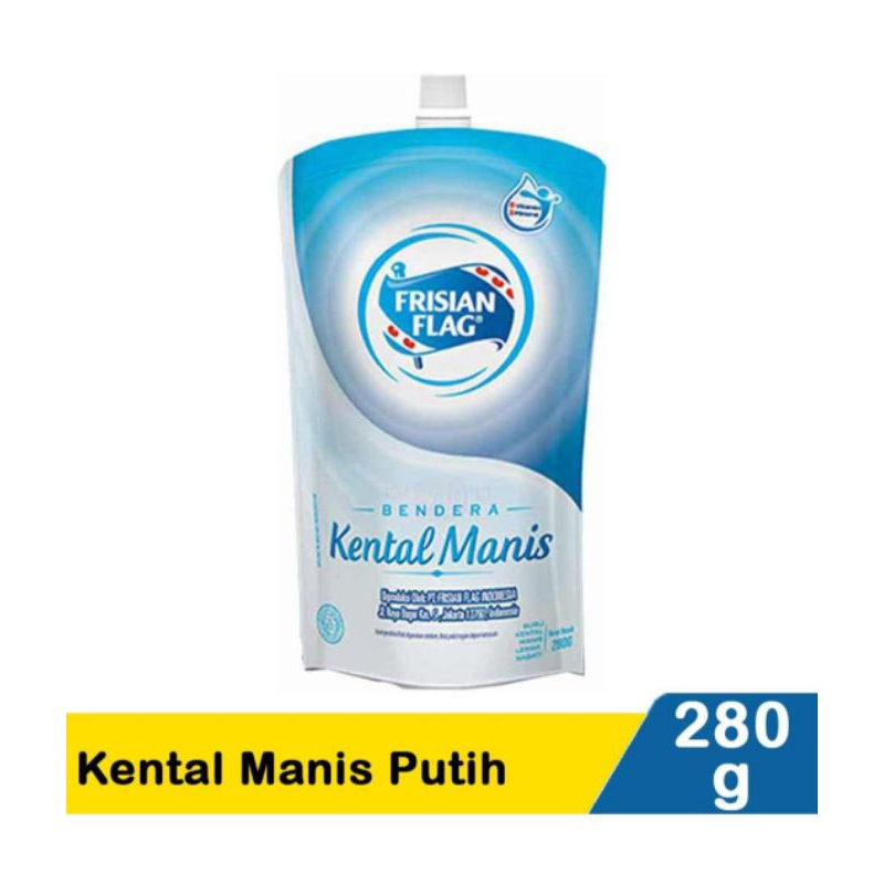 

Frisian Flag Susu Kental Manis Putih Pouch 280 gr