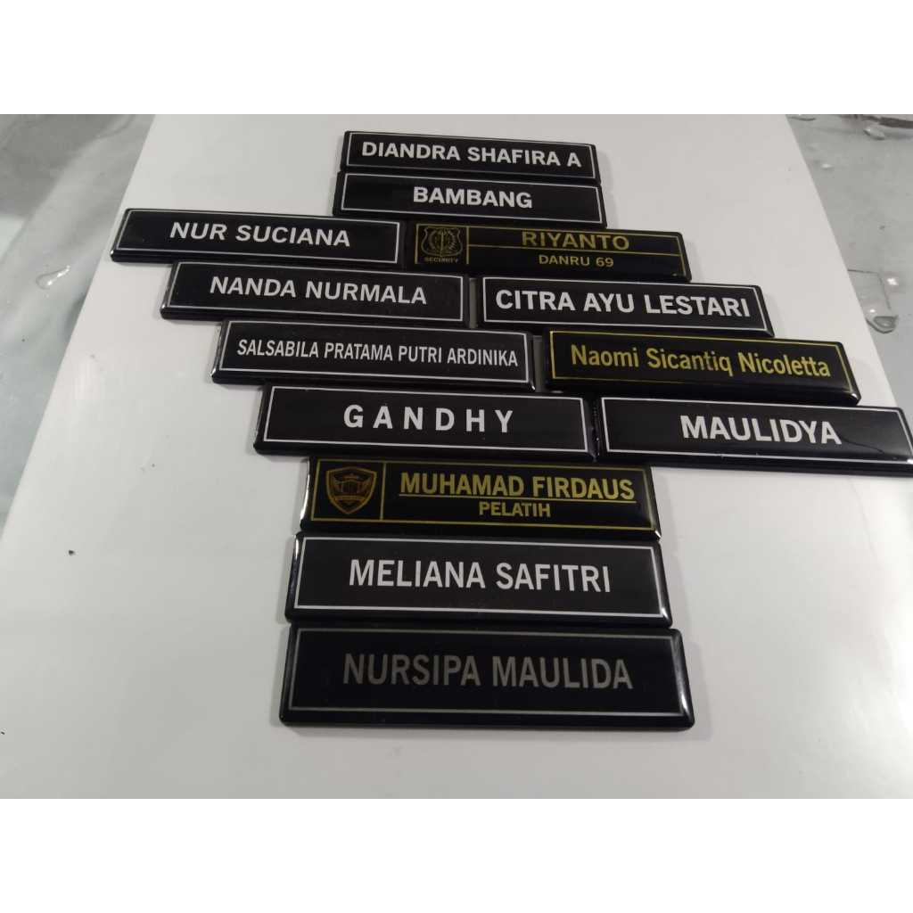 

NAME TAG DOKTER SCURITY PNS PERAWAT