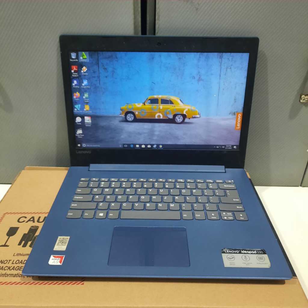 LAPTOP SECOND,Laptop Lenovo 330, Amd A9-9425, Gen 7Th, Radeon R5 Graphics, Ram 4 Gb / 1Tb, Seri Baru