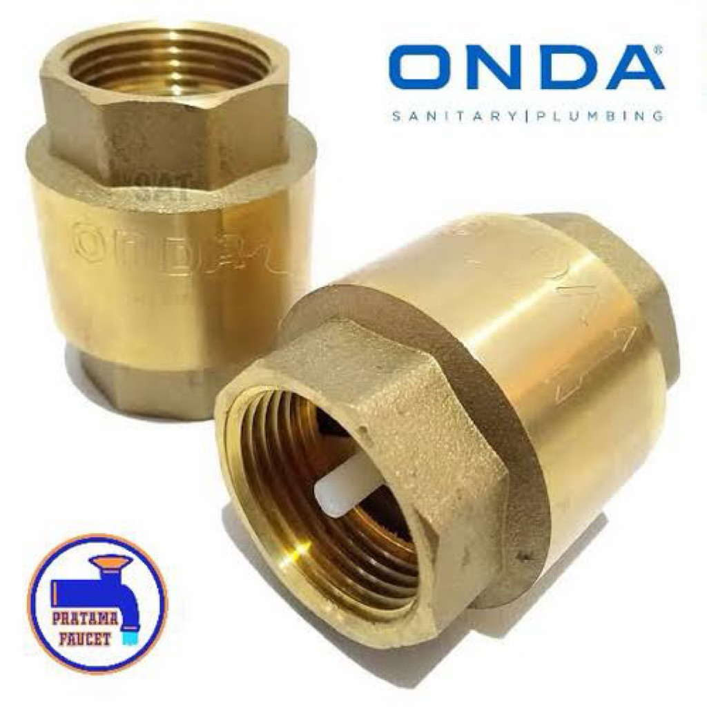 ONDA tusen klep kuningan 1 inch