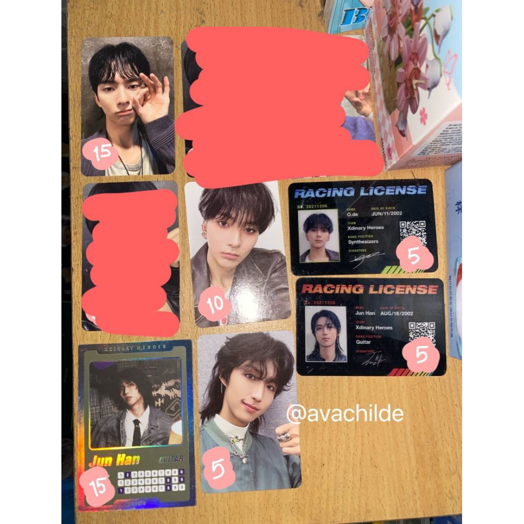 Xdinary Heroes Photocard