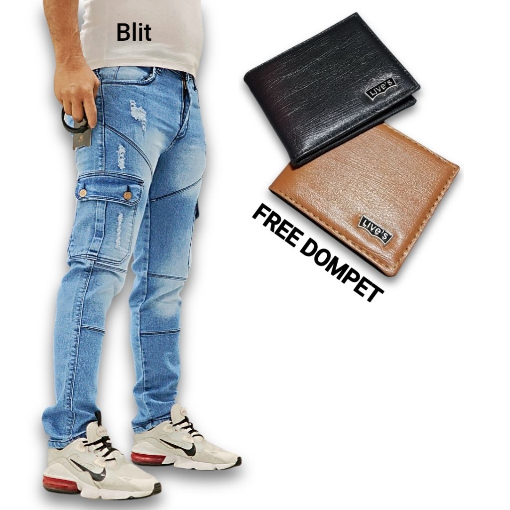 Celana Cargo Jeans Pria Celana Cargo Panjang Celana Panjang Cargo Celana Panjang Pria Celana Jeans C