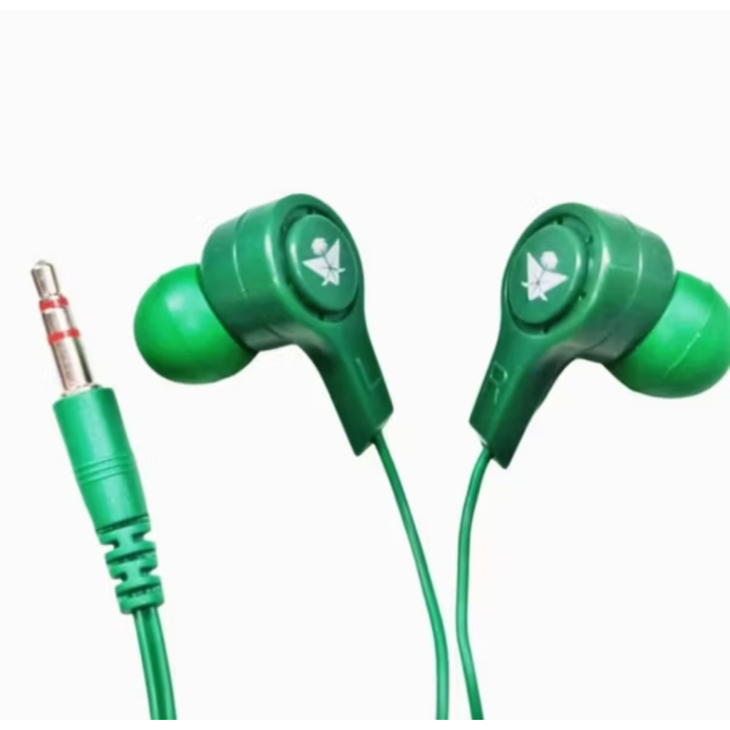 HEADSET MUSIC HIJAU KABEL PANJANG OBRAL MURAH / HEADSET KABEL