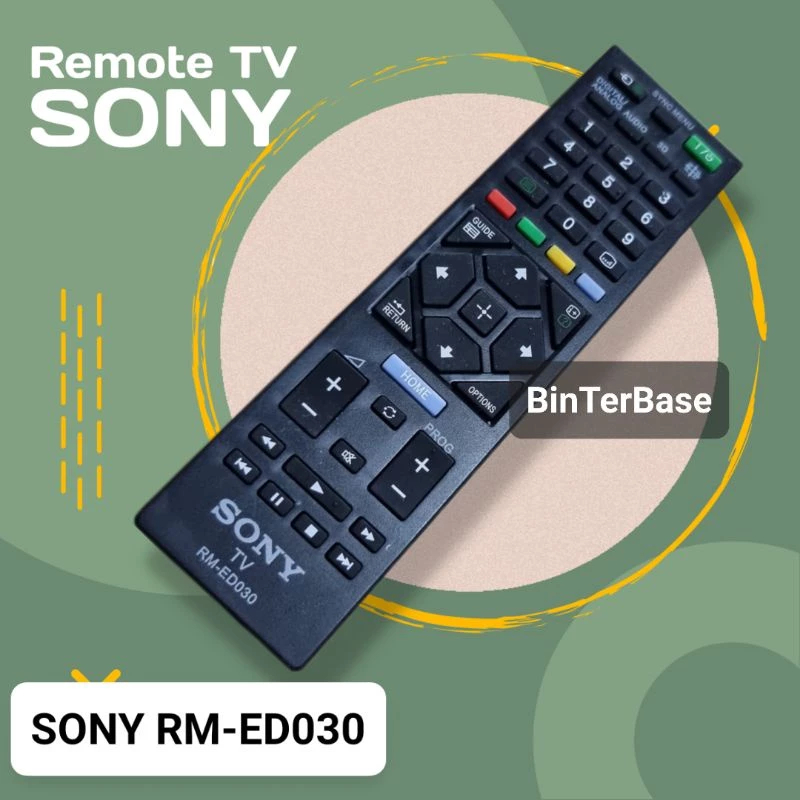 Remote remot TV Sony RM-ED030 Bravia LCD LED Smart TV 3D rm ed 030 Ori Original Quality Pabrik