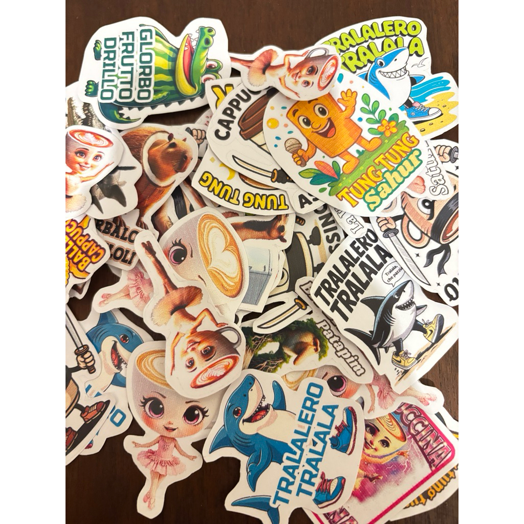 

stiker anomali ,tungtung sahur ,balerina capucina