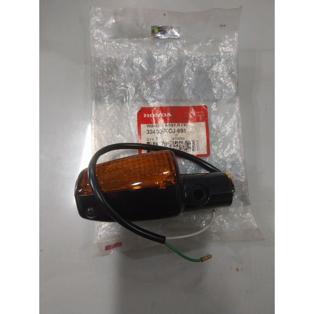 Lampu sein depan kanan untuk motor Tiger 2000 Old number part 33400KCJ691