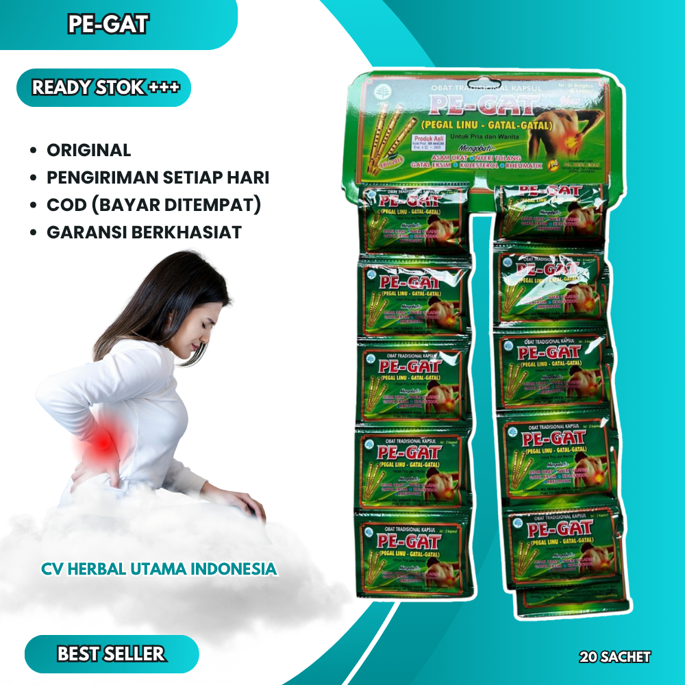 

Kapsul Pegat Original 1 Renceng Asli Ampuh