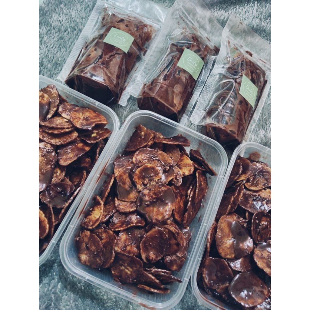 

Keripik Pisang Coklat Lumer