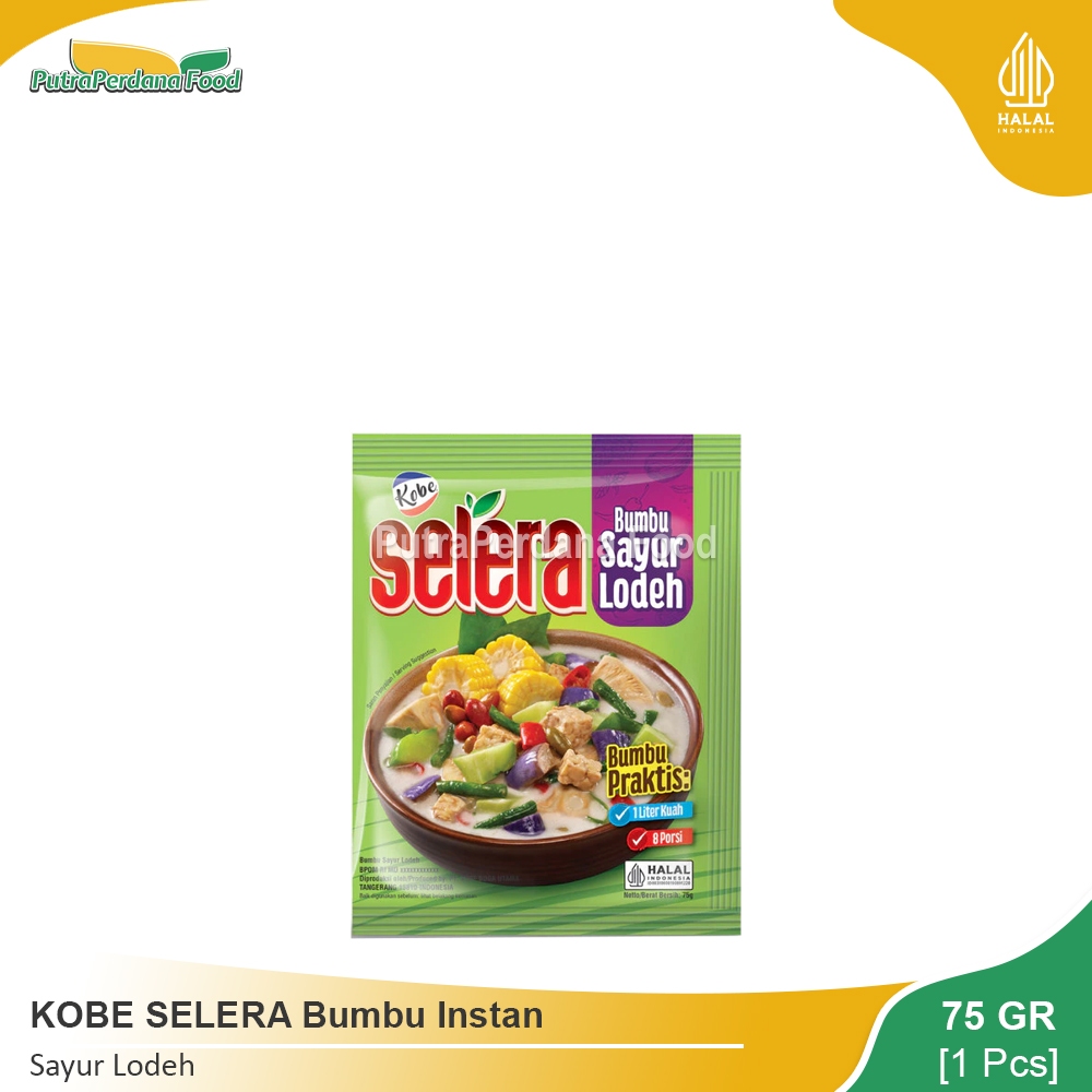 

KOBE SELERA Bumbu Sayur Lodeh 75gr (1 Pcs)