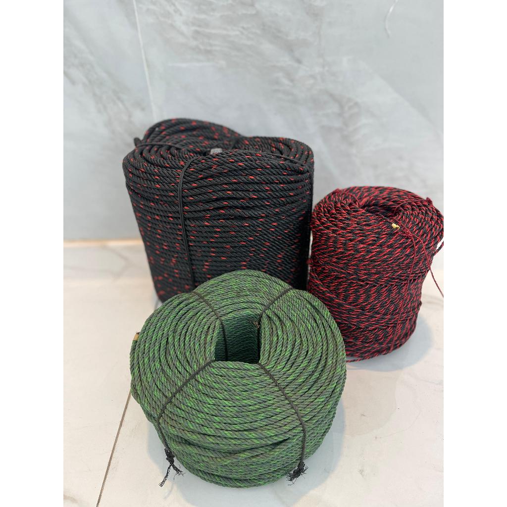 

tali Tambang Nylon\ Tali Tampar 7mm 500gr (1/2kg) Serbaguna untuk Ikatan, Sapi, dan Proyek Ringan