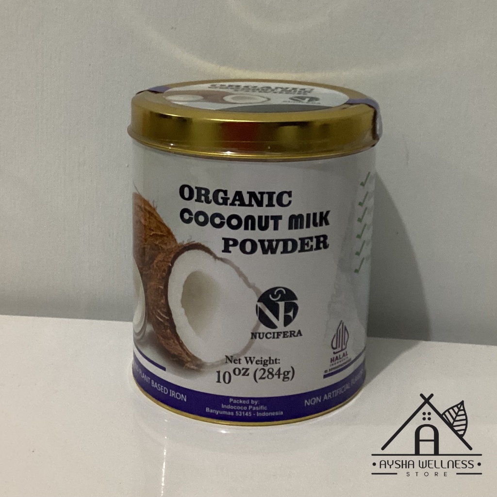 

Santan Bubuk Kelapa (Pengganti Susu) 284gr Coconut Milk Powder | NUCIFERA