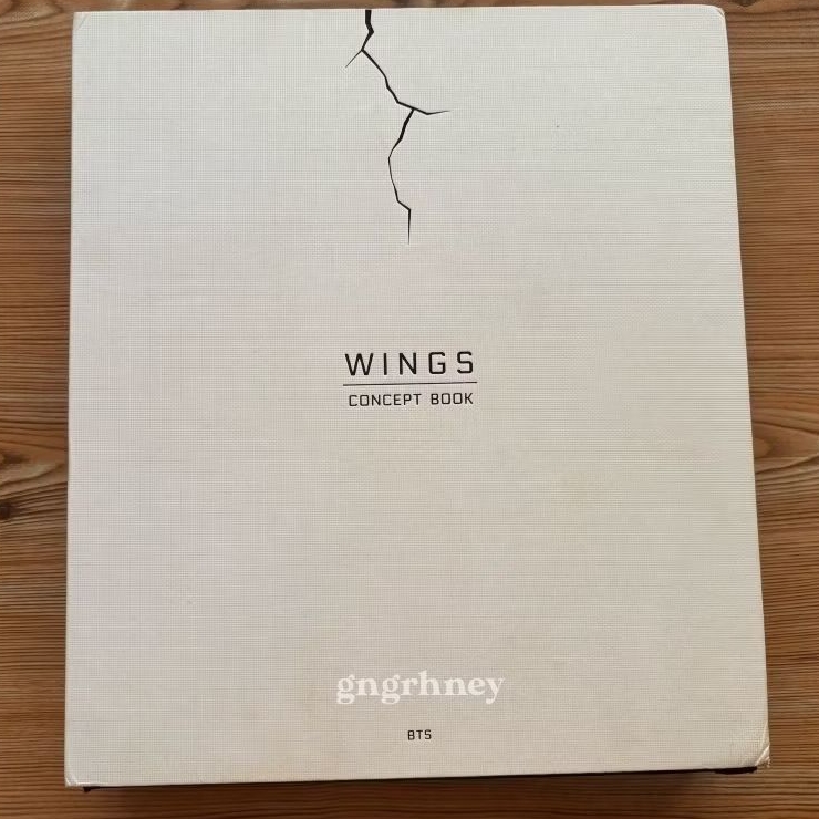BTS Wings concept book