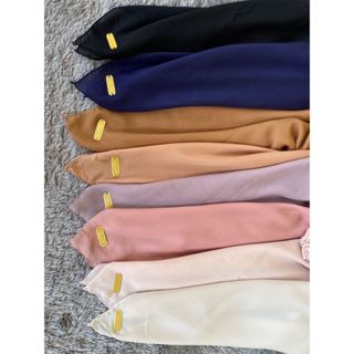 Humaira Scarf - Original Hijab Bella Square Polly cotton ( Hijab Segi Empat Premium ) - Uk 115 x 115