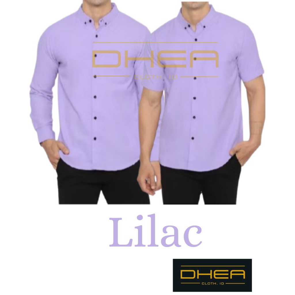 kemeja pria polos lengan panjang warna lilac slimfit kemeja pria polos lengan pendek warna lilac ung