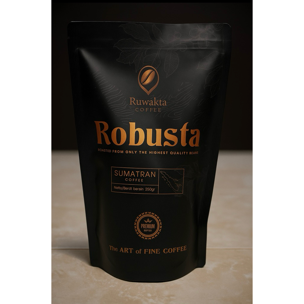 

KOPI RUWAKTA Robusta Sumatra - Premium 250gr