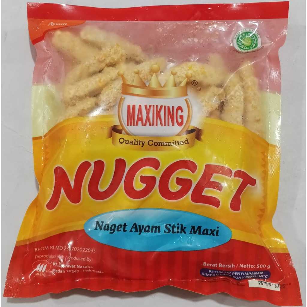 

Maxiking Nugget Ayam | Stick 500gr Maxi King / Nugget