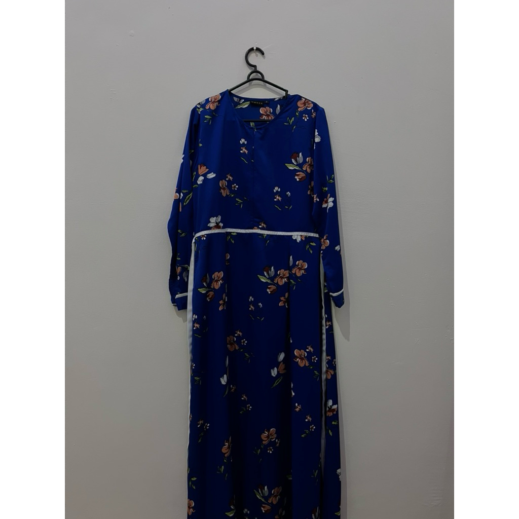 pl gamis biru navy