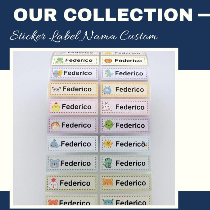 

STICKER LABEL NAMA ANAK CUSTOM