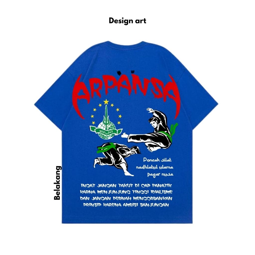 Kaos Arpansa Pagar Nusa Bahan Cotton