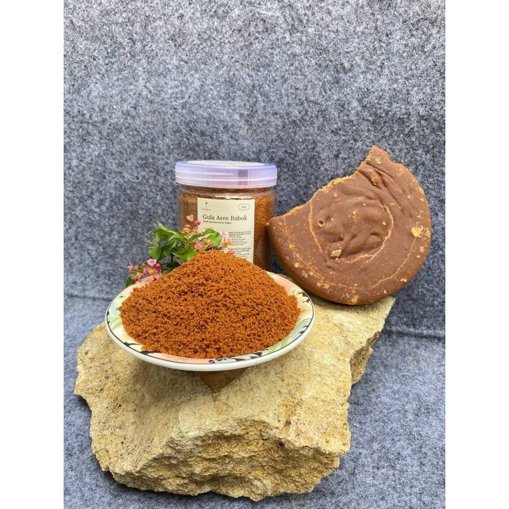 

Gula aren bubuk 350gr original asli dari pohon palem NuansaRassa