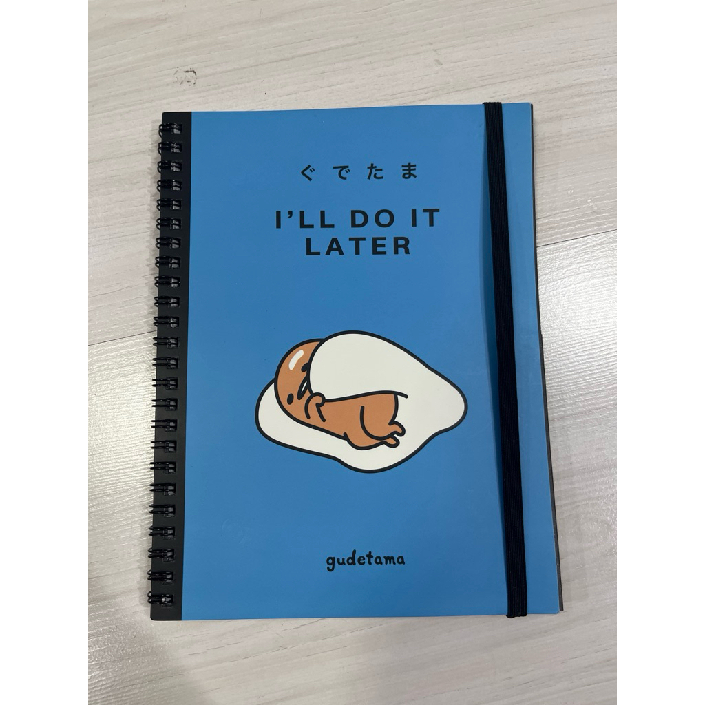 

TYPOxGudetama notebook blue ocean! BRAND NEW!