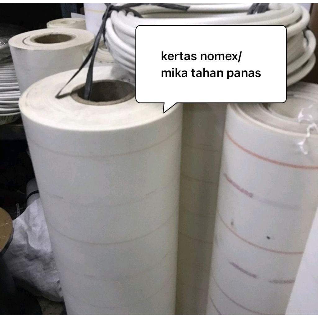 

kertas nomex - mika tahan panas 0.20mm 90cm x 100cm