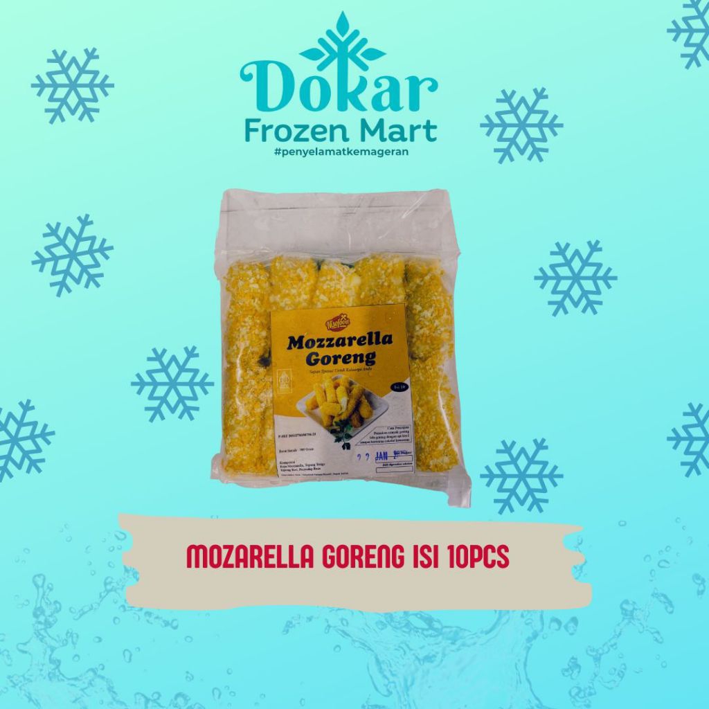 

Nisofood Mozarella Goreng Isi 10pcs