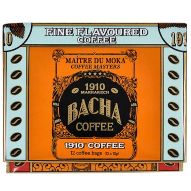 

1910 Bacha Coffee 12 bags Kopi Drip Arabika Arabica Giftbox Fine Flavored