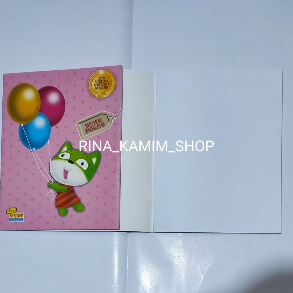 

Buku polos ukuran kwarto 38 lembar vision