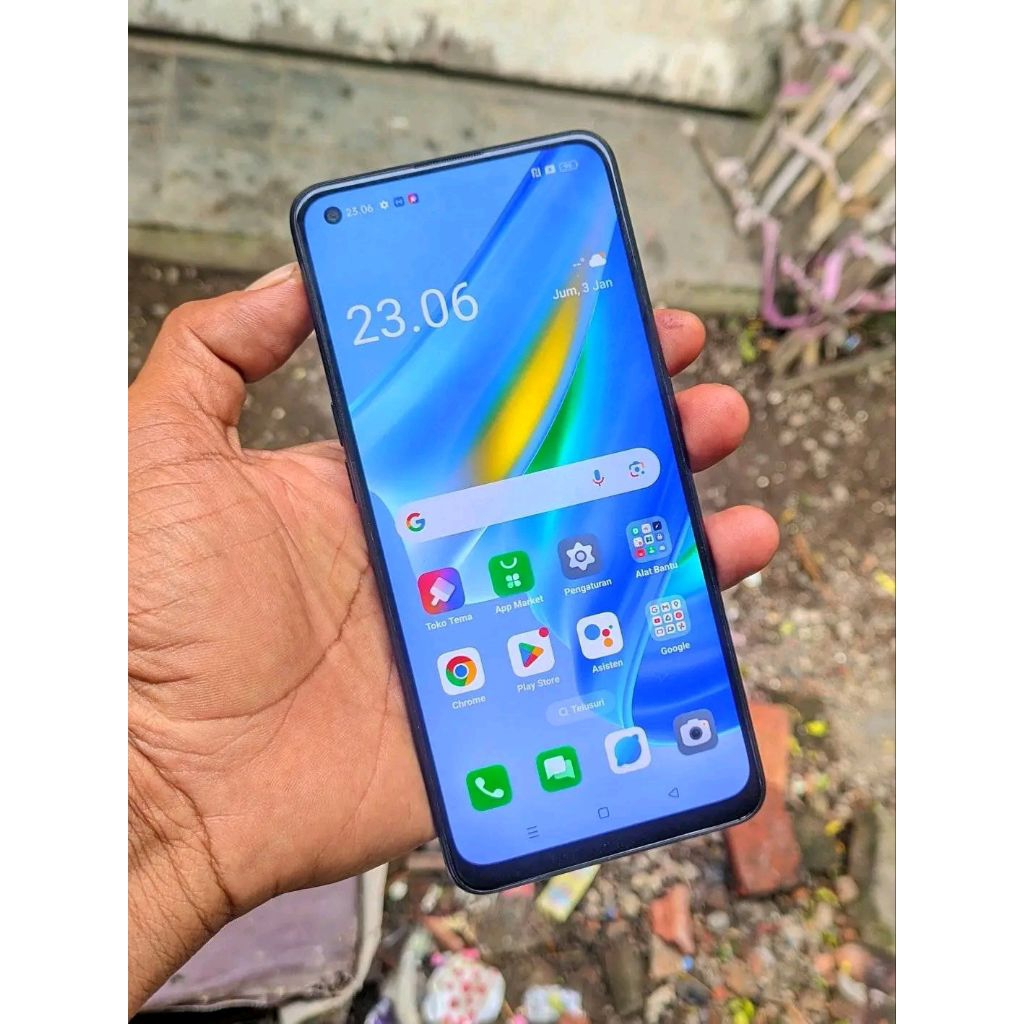 LCD Ts Ori Copotan Oppo A96 5G / F19 Pro