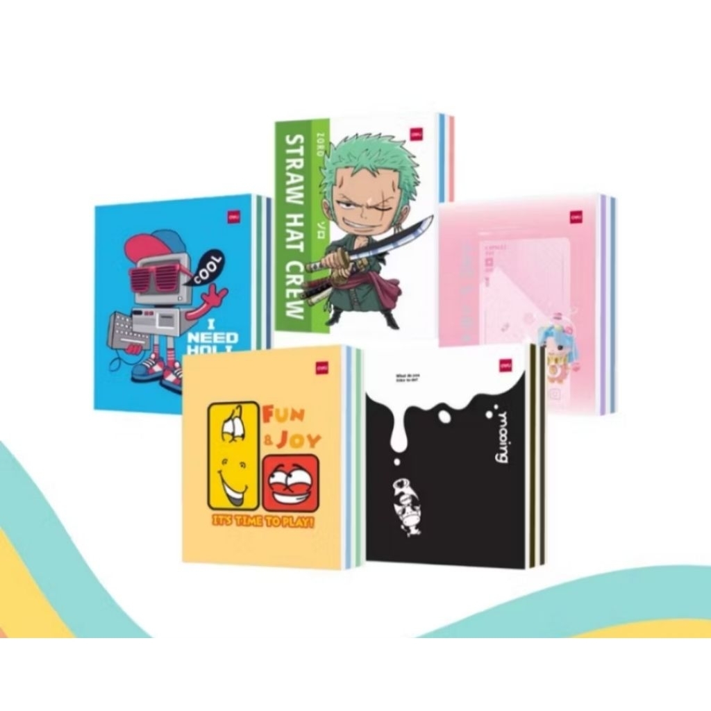 

DELI Buku Tulis 58 Lembar (1 pack isi 10pcs)